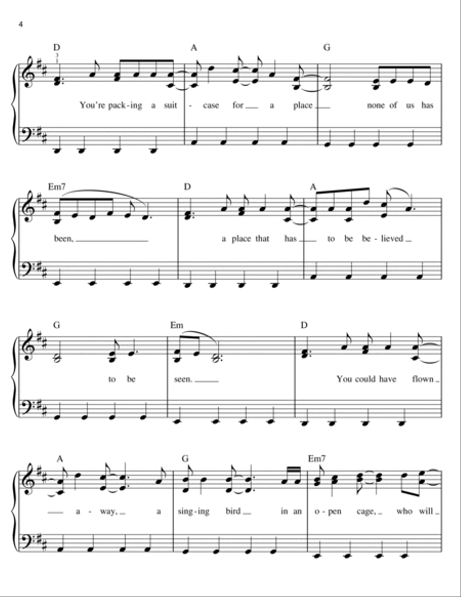 Walk On Voice scores gallery preview page 4