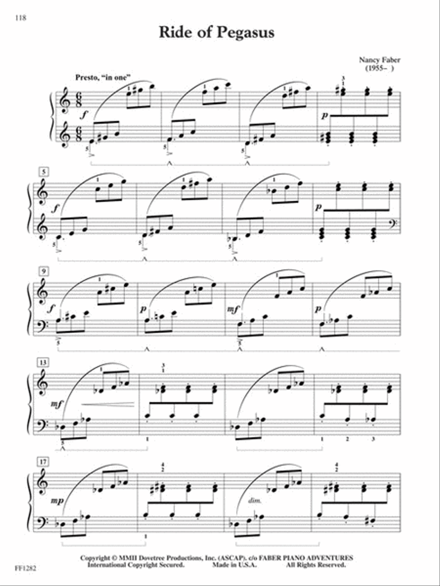 Piano Literature – Book 4 Piano Method scores gallery preview page 7