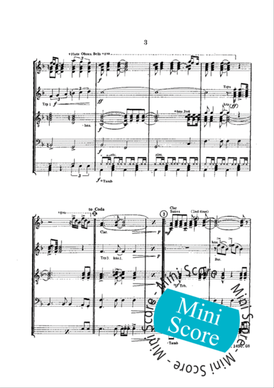 Abba Cadabra Concert Band scores gallery preview page 7
