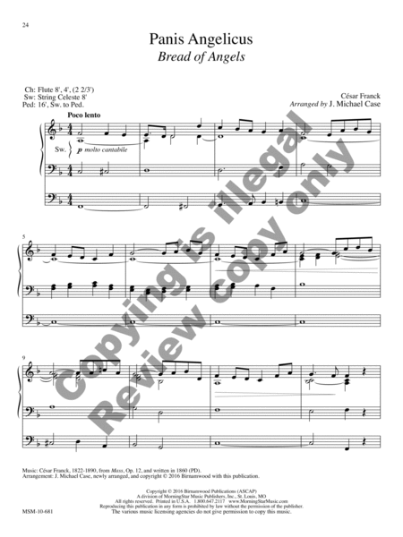 10 Transcriptions & Arrangements for Organ, Volume 1 image number null