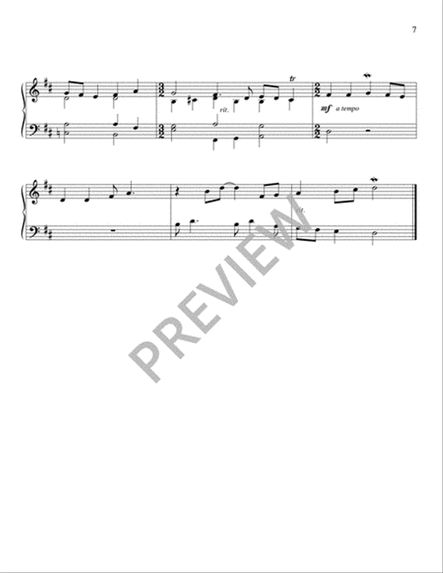 Ten Piano Essays on Tunes of Marty Haugen Piano Solo scores gallery preview page 9