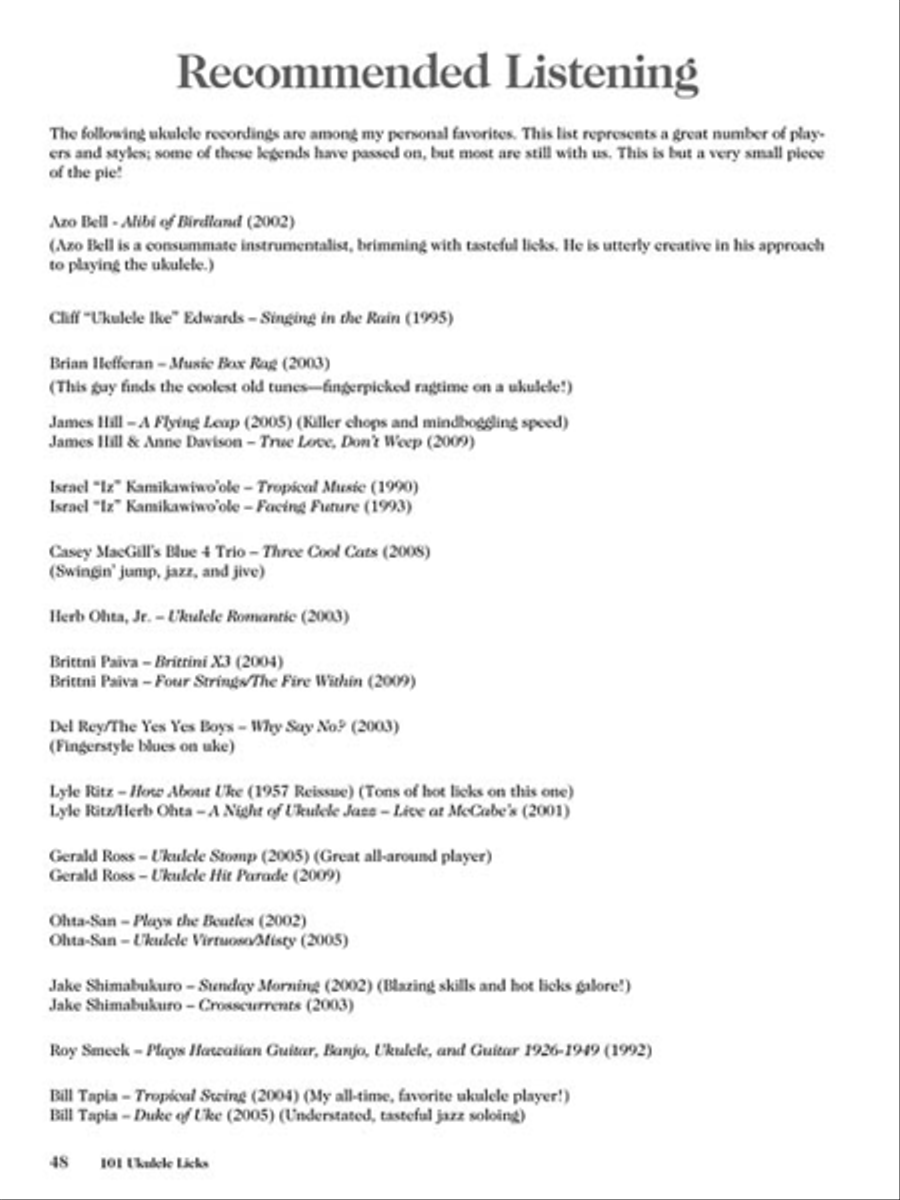 101 Ukulele Licks 101 Ukulele Licks Ukulele scores gallery preview page 7