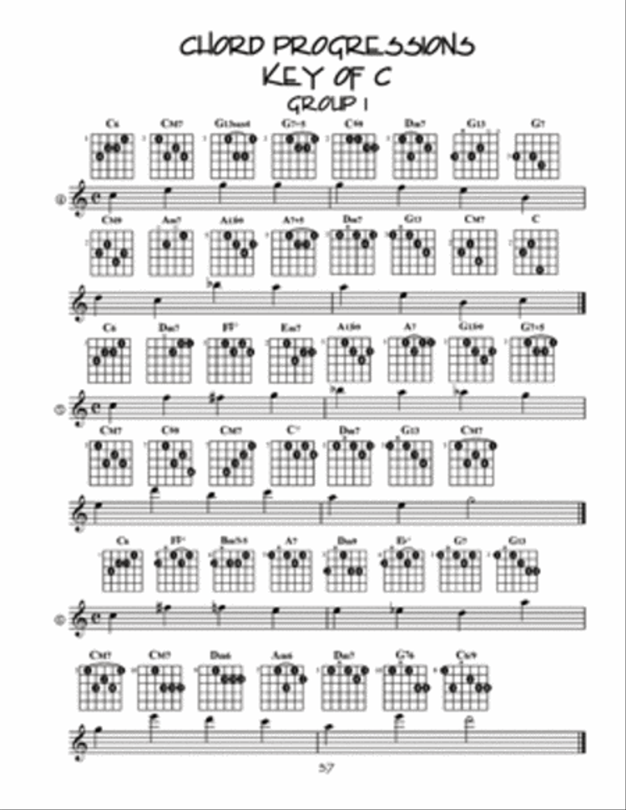 Guitar Journals - Chords Guitar scores gallery preview page 3