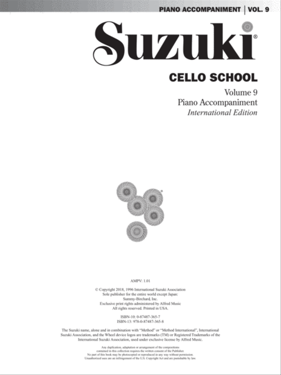 Suzuki Cello School, Volume 9 String Methods scores gallery preview page 2