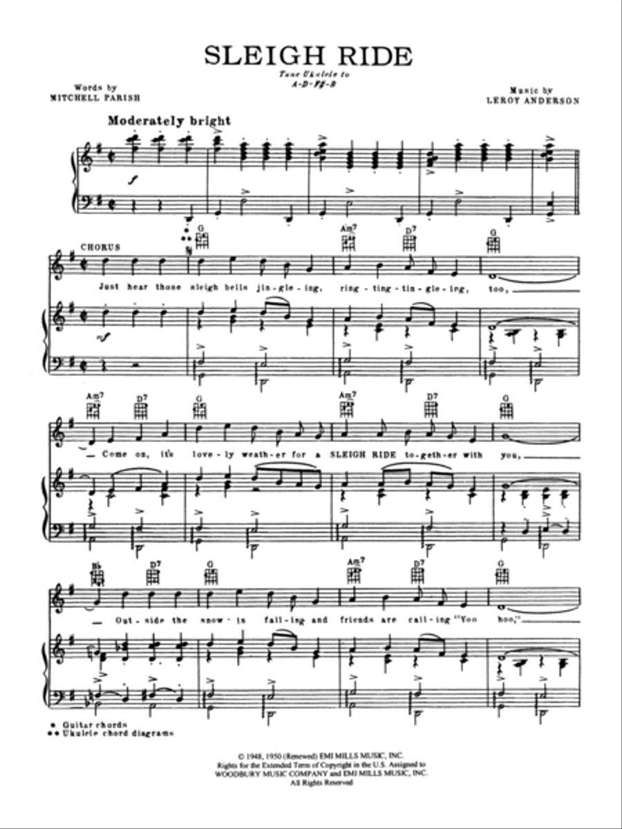 Sleigh Ride Small Ensemble scores gallery preview page 2