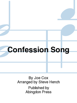 Book cover for Confession Song