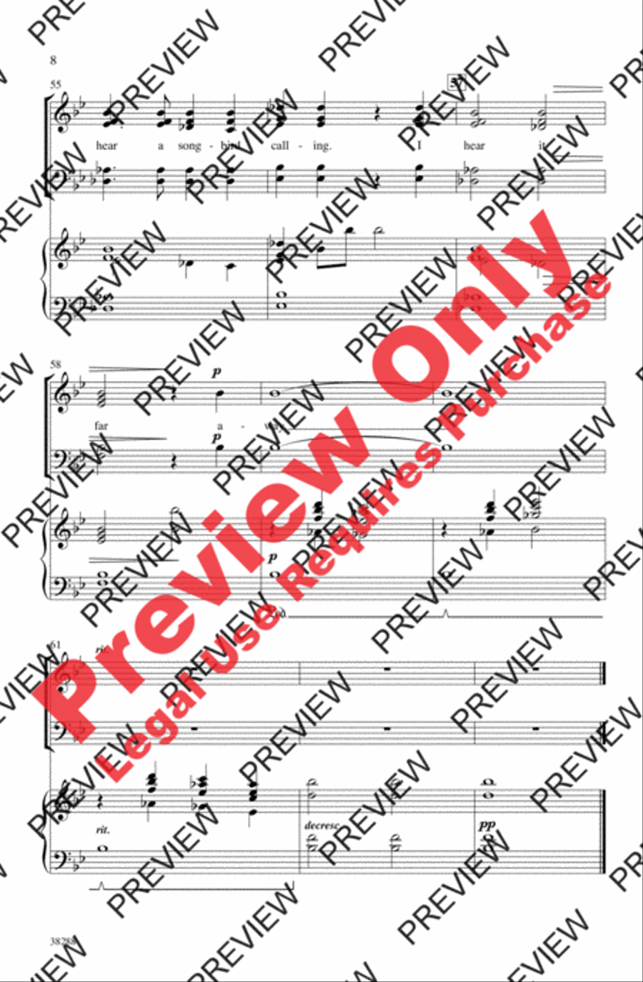 Nightfall Nightfall 4-Part scores gallery preview page 8