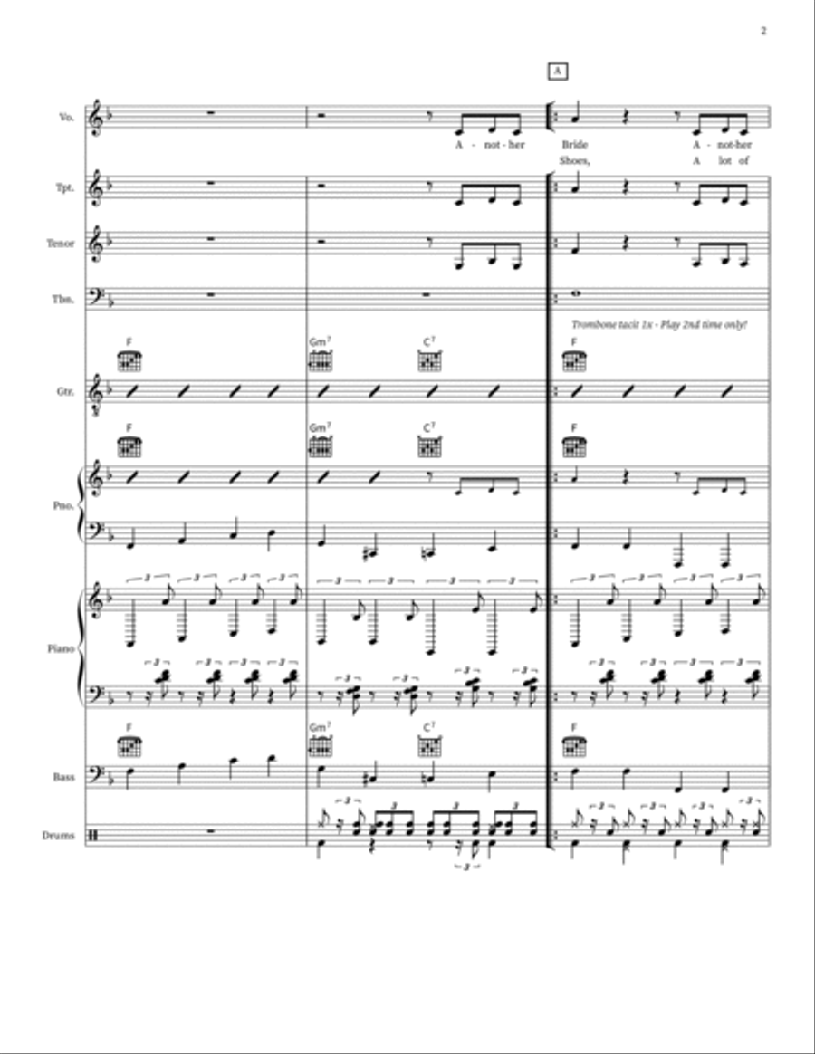 Makin' Whoopee! Makin' Whoopee! Jazz Ensemble scores gallery preview page 2