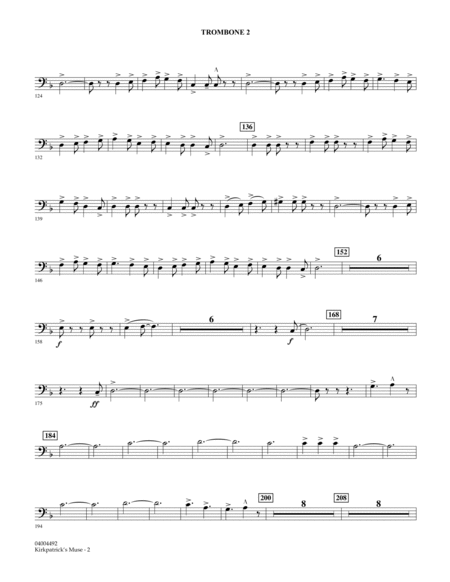 Kirkpatrick's Muse - Trombone 2