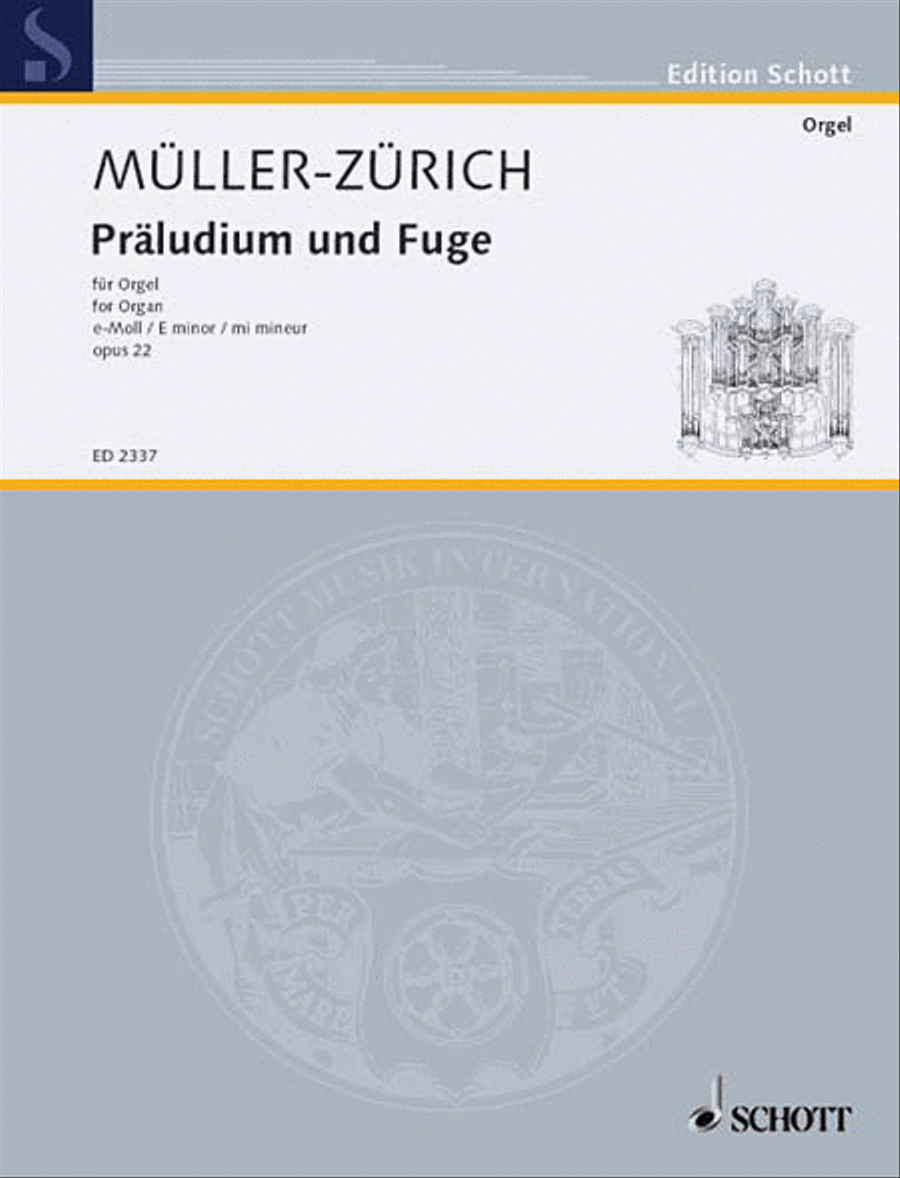 Prelude And Fugue Op. 22