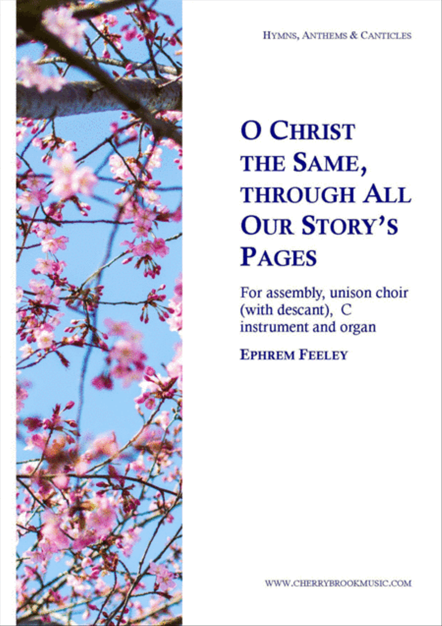 O Christ the Same, Through All Our Story's Pages Choir scores gallery preview page 1