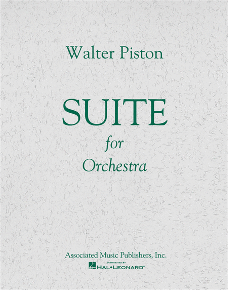 Suite No. 1 for Orchestra Orchestra scores gallery preview page 1