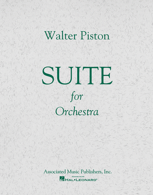 Book cover for Suite No. 1 for Orchestra
