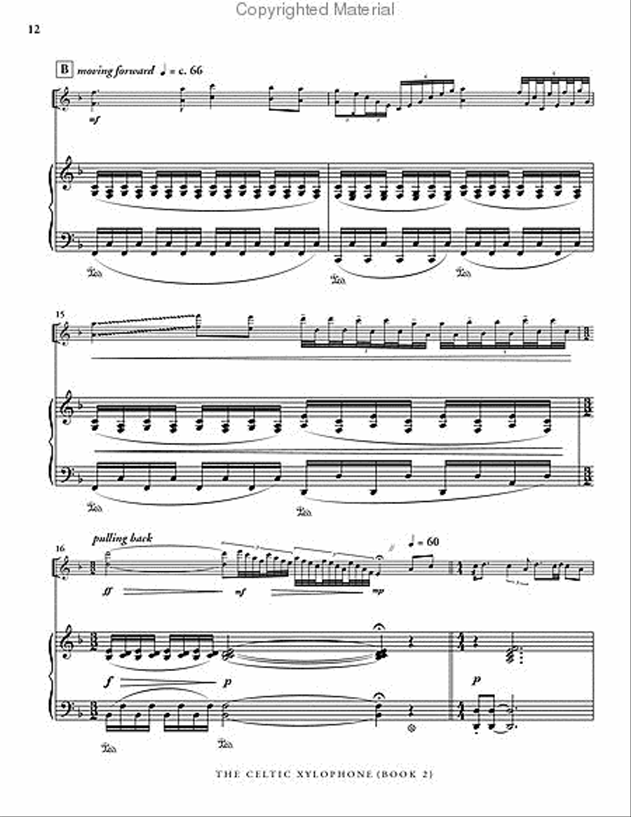 Celtic Xylophone, Book 2 (piano reduction) Percussion Ensemble scores gallery preview page 5
