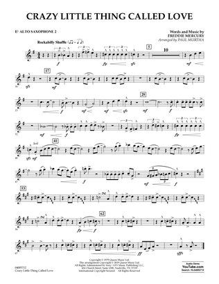 Crazy Little Thing Called Love (arr. Paul Murtha) - Eb Alto Saxophone 2