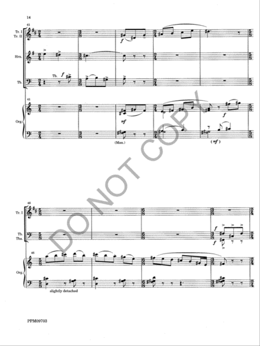 Triptych Choir scores gallery preview page 17