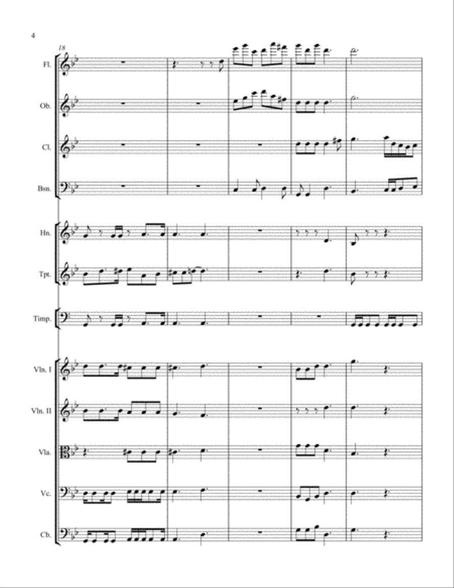 Haunted Circus Full Orchestra scores gallery preview page 4