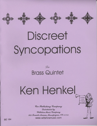 Book cover for Discreet Syncopations