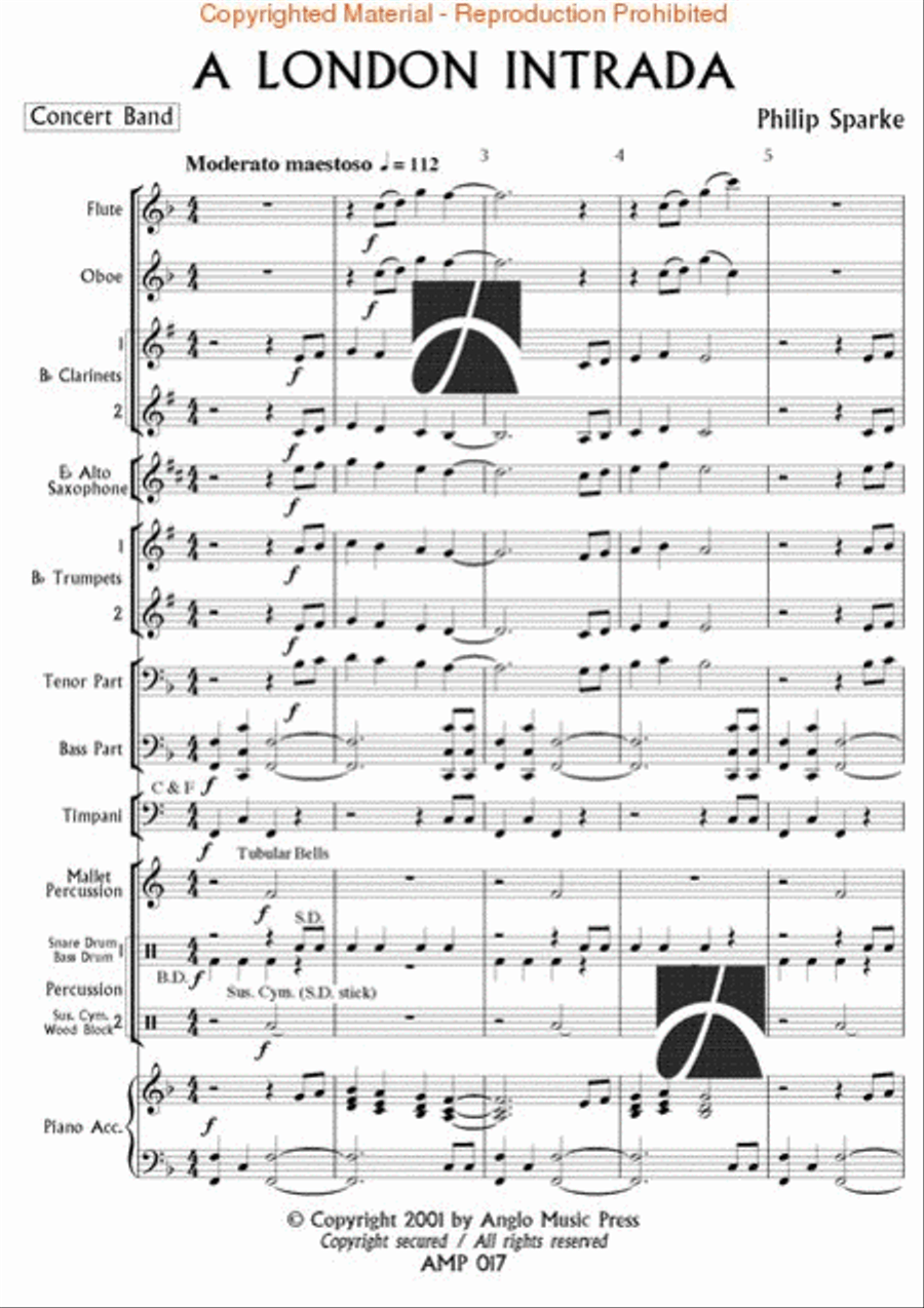 The Big Apple (A New York Symphony)(Symphony No. 2) Concert Band scores gallery preview page 2