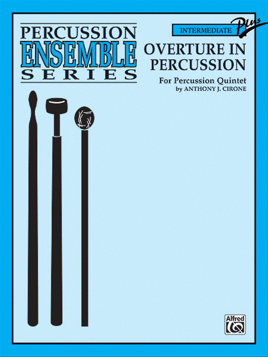 Overture in Percussion Overture in Percussion Percussion Ensemble scores gallery preview page 1