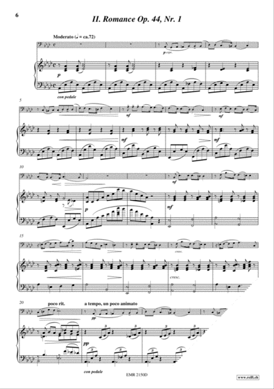 Melody & Romance Bassoon Solo scores gallery preview page 6