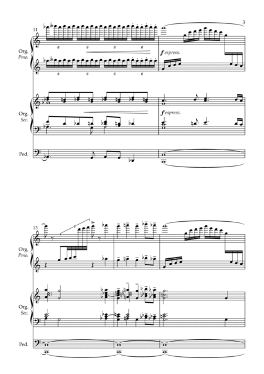 Star Trek(R) II - The Wrath Of Khan Organ Solo scores gallery preview page 3