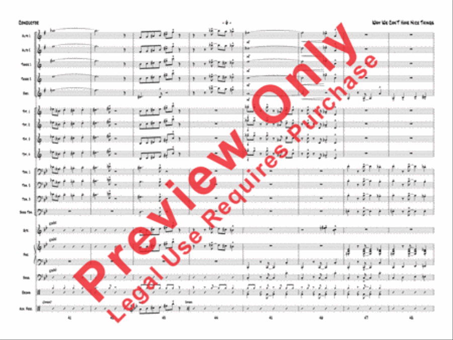 Why We Can't Have Nice Things Jazz Ensemble scores gallery preview page 7