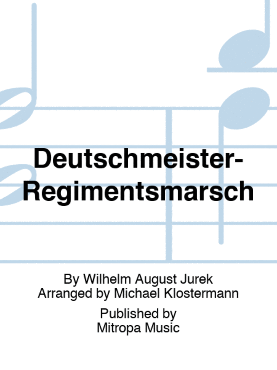 Deutschmeister-Regimentsmarsch Concert Band scores gallery preview page 1