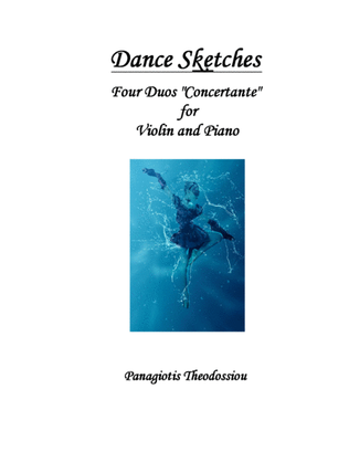 "Dance Sketches" for violin and piano