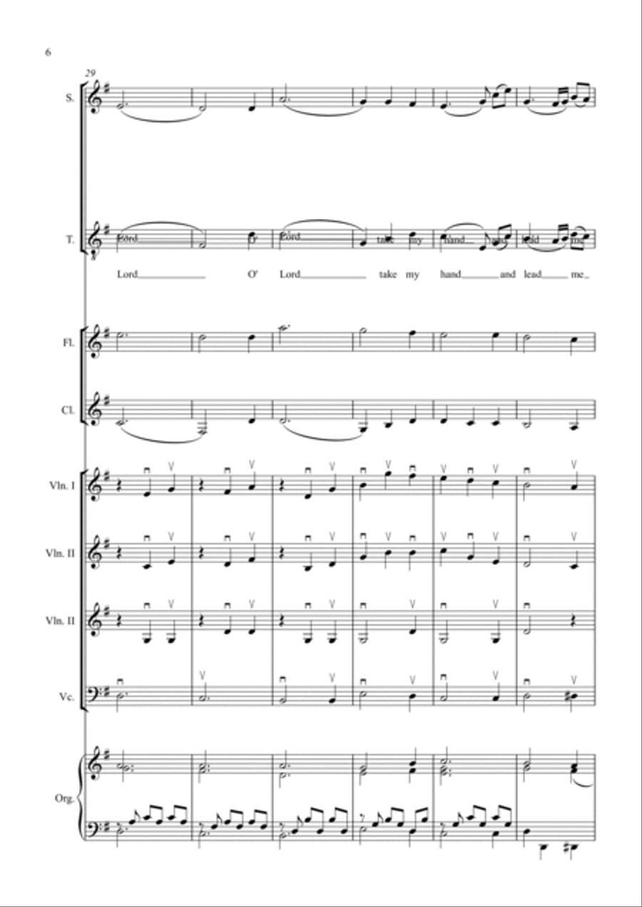 The 7 Serenades Choir scores gallery preview page 6