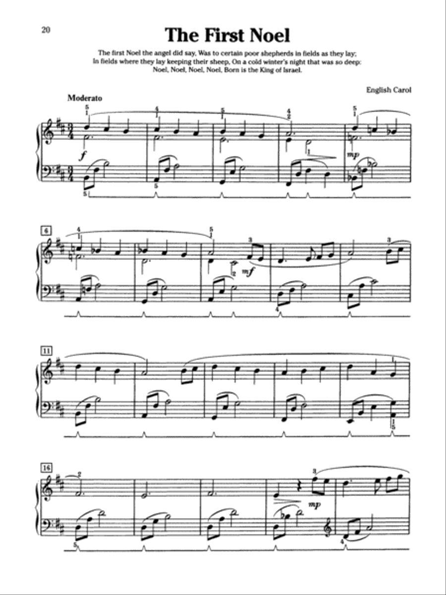 Christmas Silhouettes Christmas Silhouettes Piano Method scores gallery preview page 5