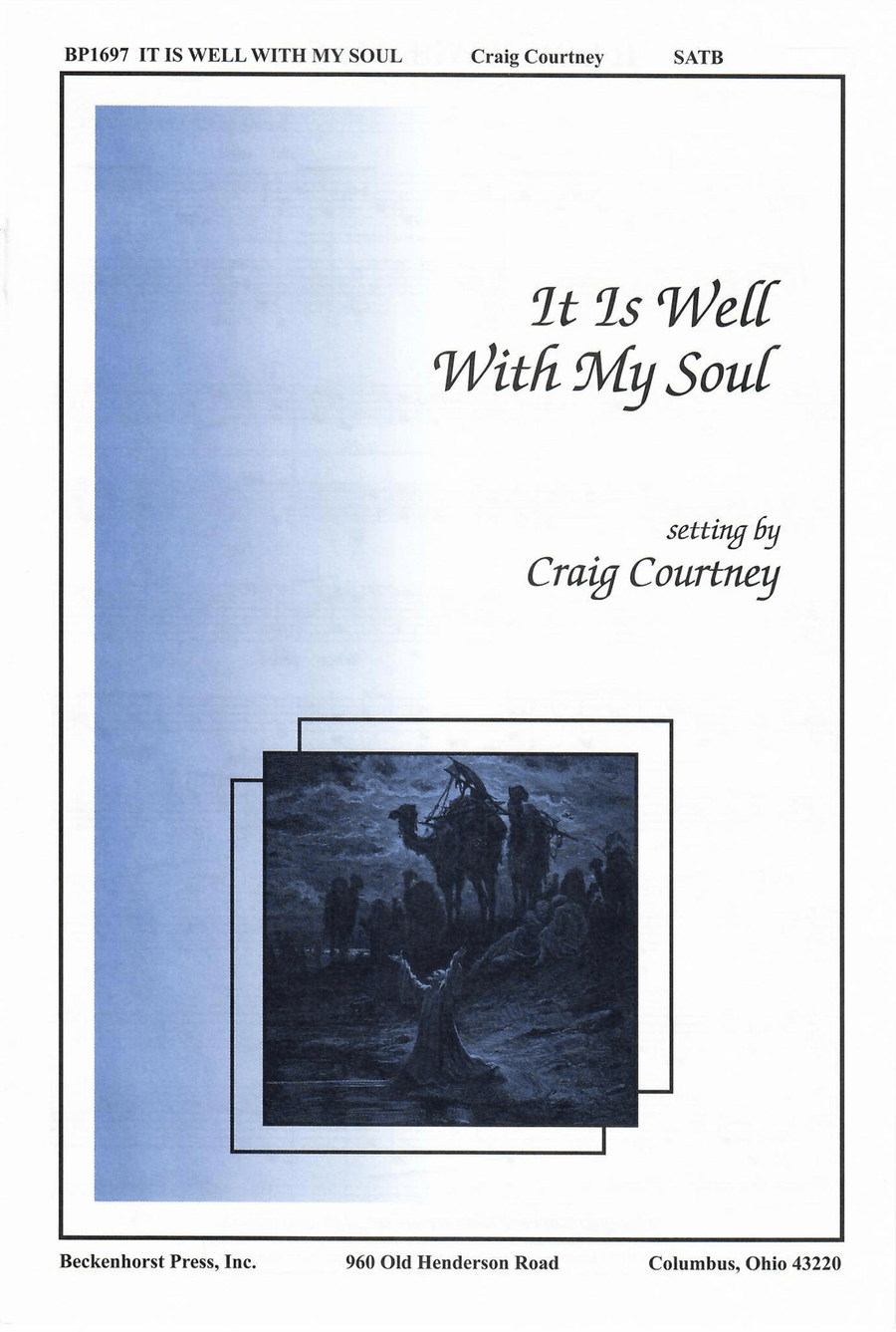It Is Well with My Soul - Courtney 4-Part scores gallery preview page 1