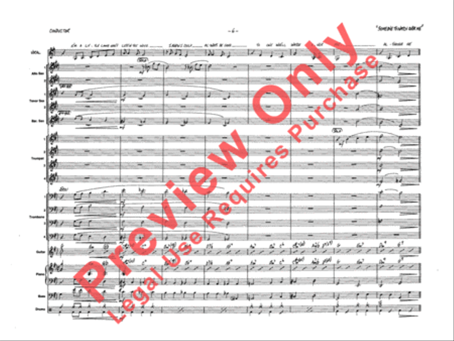 Someone to Watch Over Me Jazz Ensemble scores gallery preview page 9