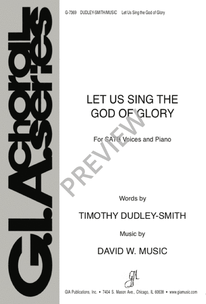 Let Us Sing the God of Glory image number null