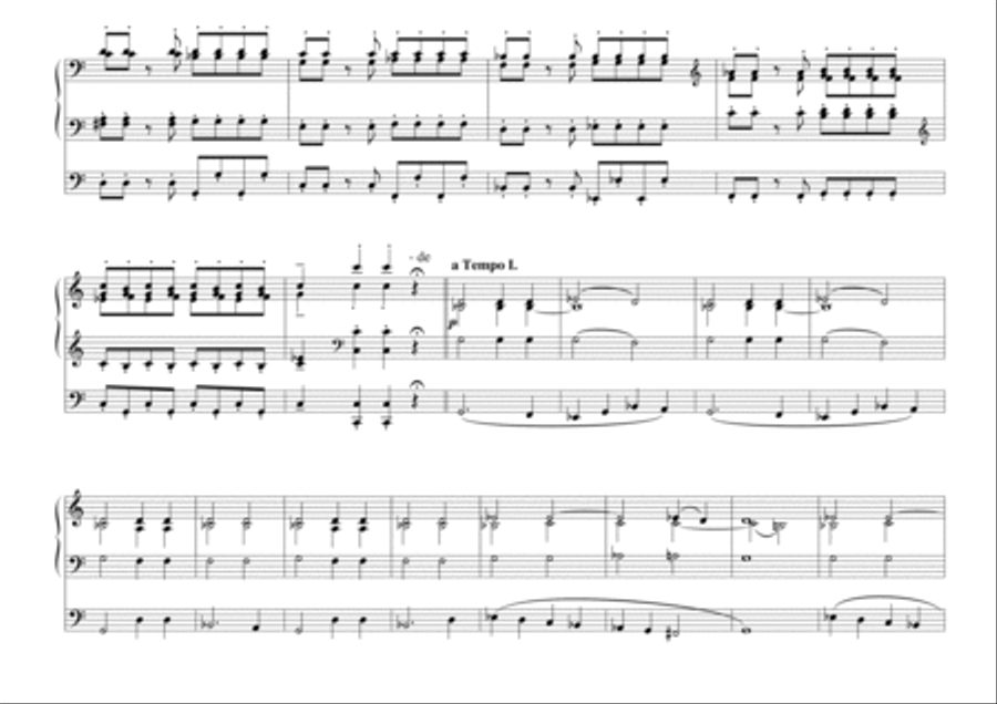 Pièce poétique pour Orgue 