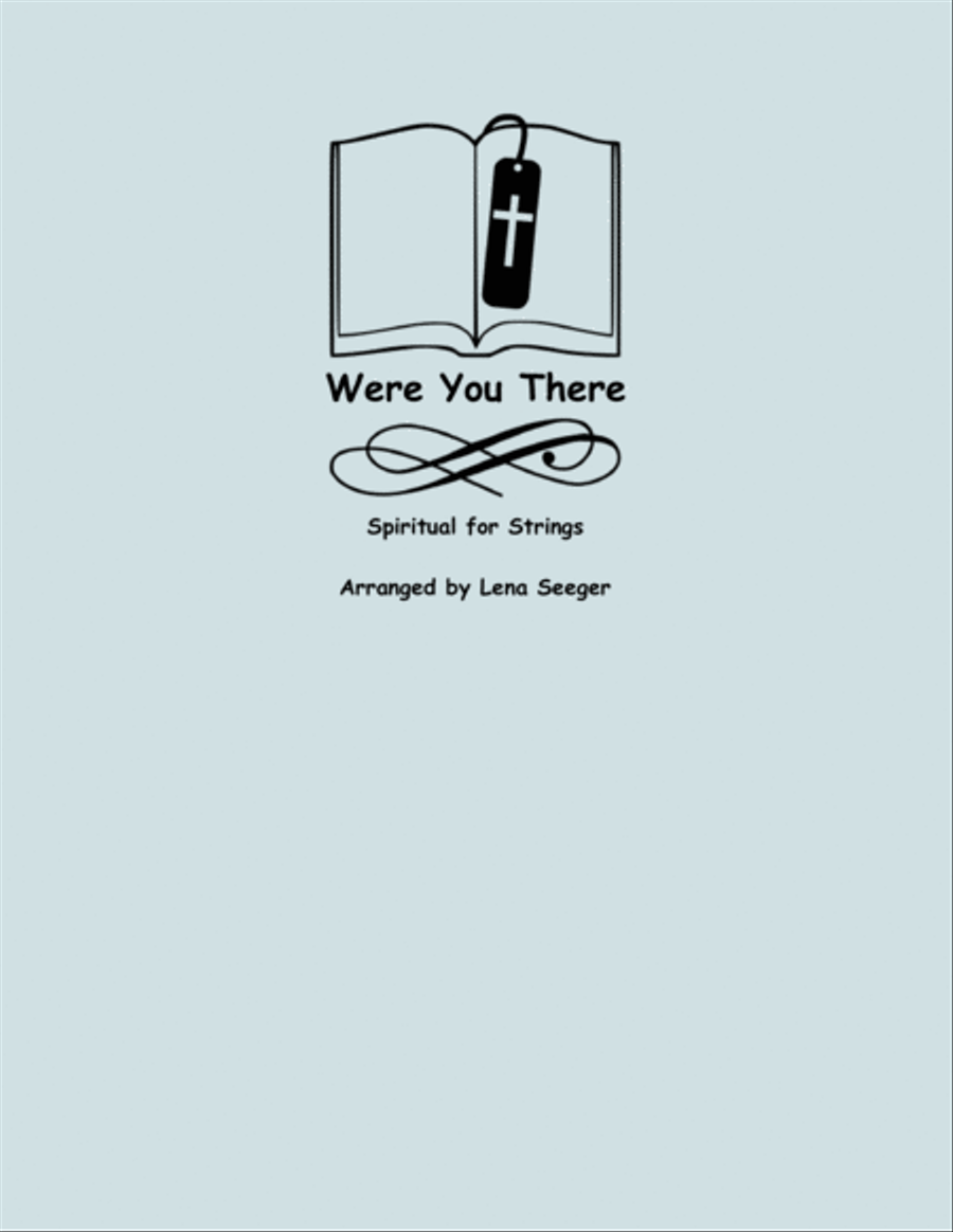 Were You There String Quartet scores gallery preview page 1
