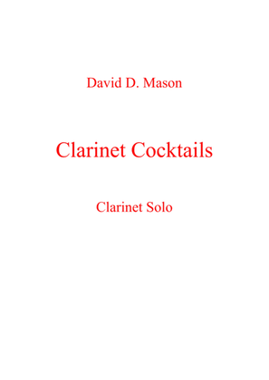 Book cover for Clarinet Cocktails