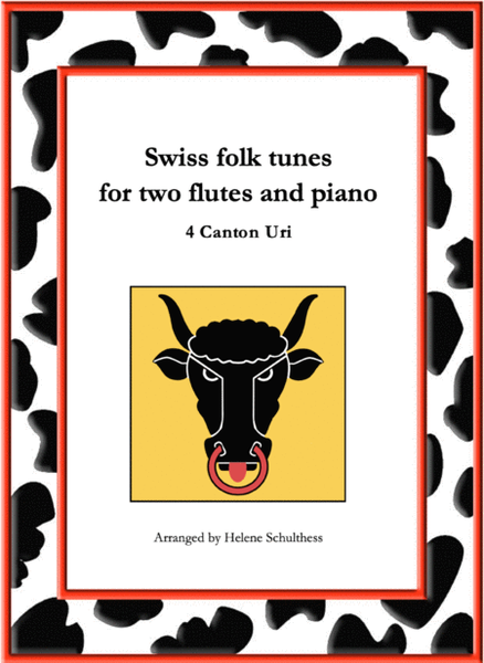 4 Swiss folk tune for two flutes and piano - Mazurka - Canton Uri image number null