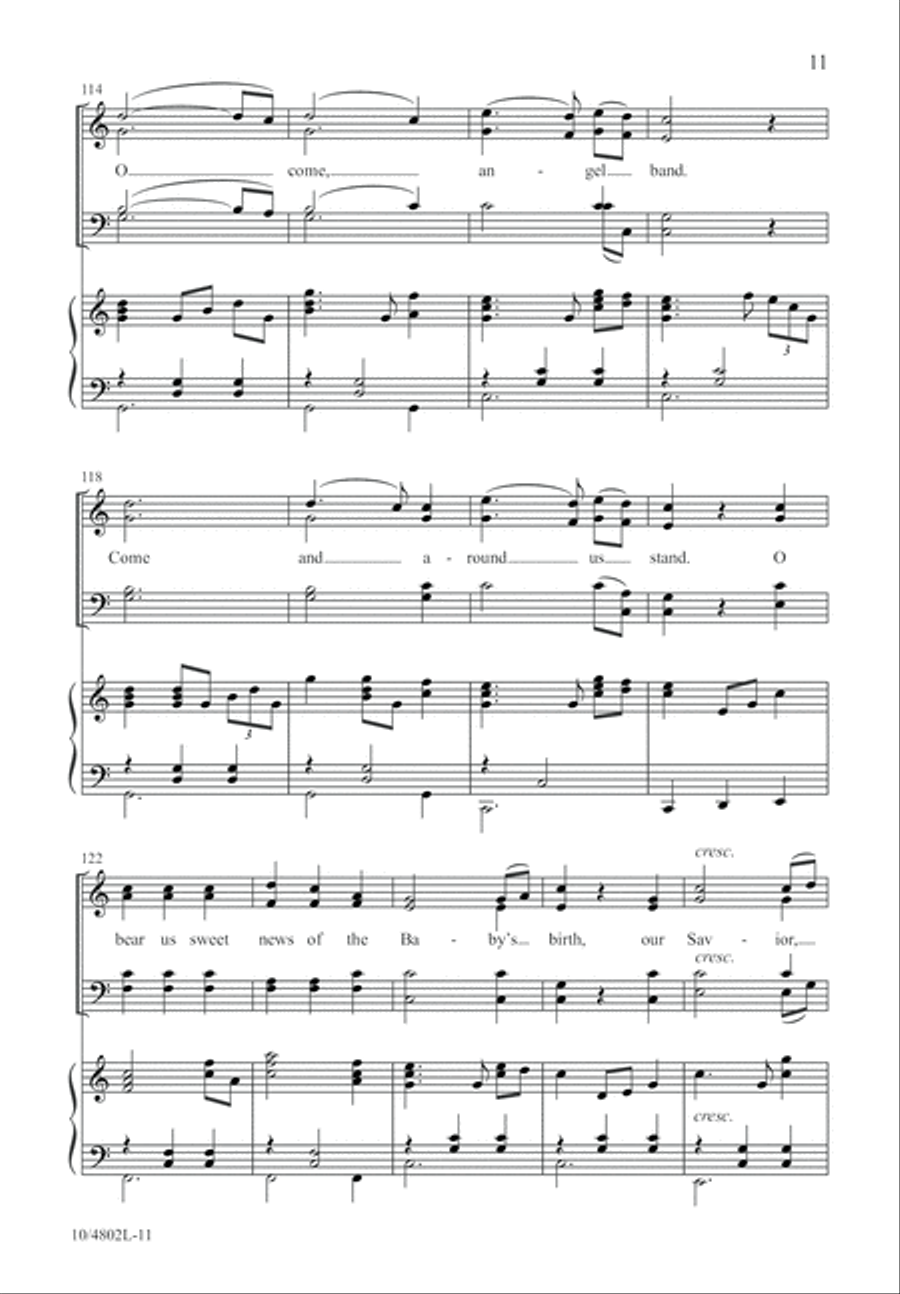 Angel Band Angel Band 4-Part scores gallery preview page 11