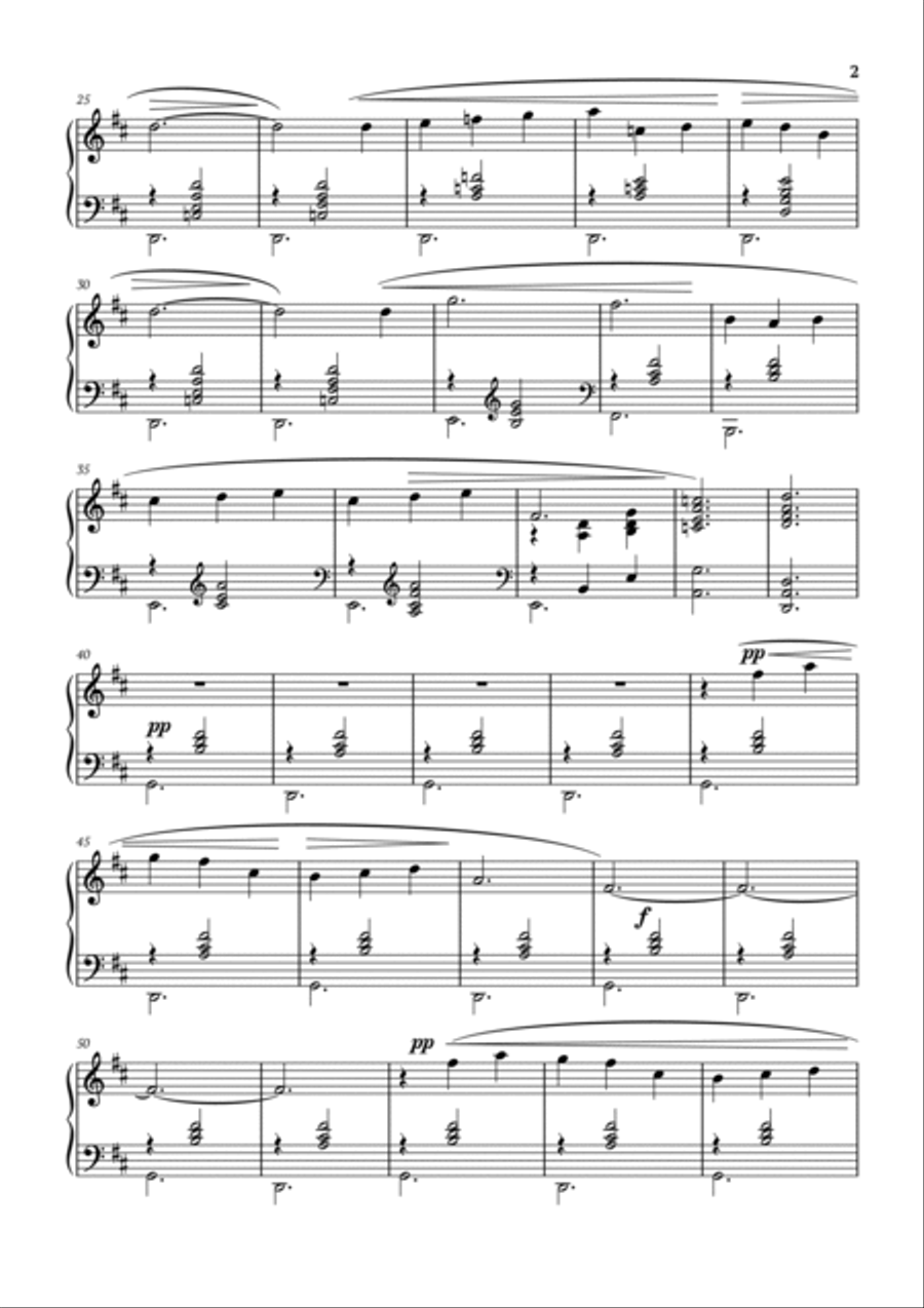 Gymnopédie No.1 (Première) Piano Solo scores gallery preview page 2