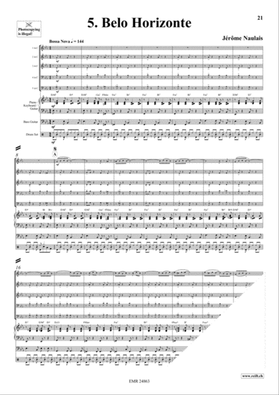 Play With Your Band Volume 1 Brass Ensemble scores gallery preview page 8