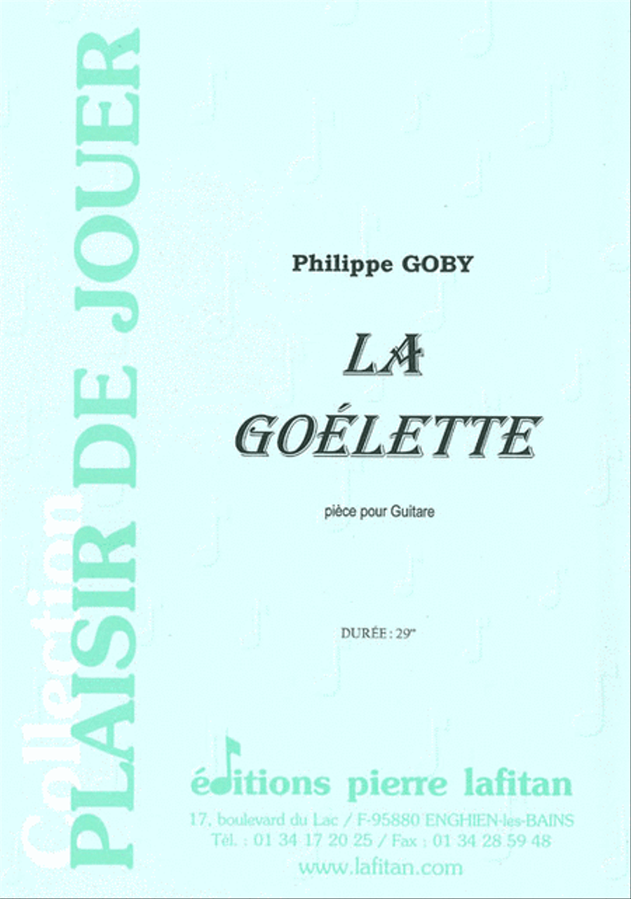 La Goélette Guitar scores gallery preview page 1