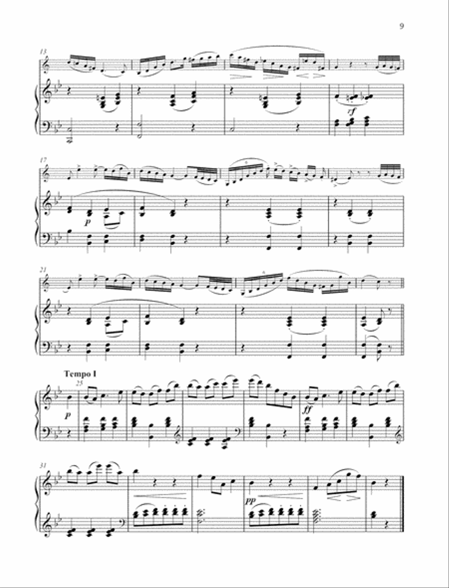 Joy of Music - Discoveries from the Schott Archives Clarinet Solo scores gallery preview page 9