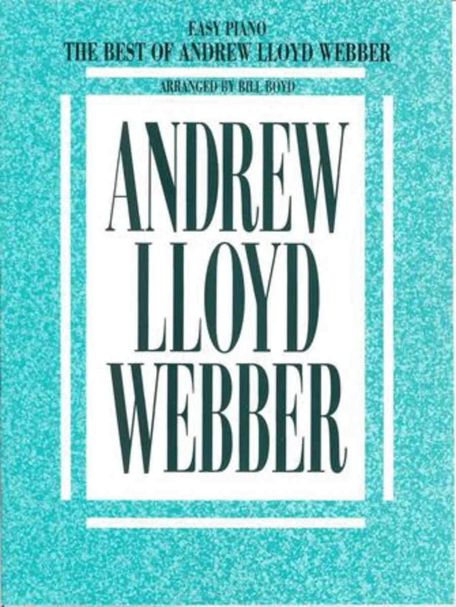 The Best of Andrew Lloyd Webber Piano scores gallery preview page 1