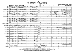 My Funny Valentine - Score Only