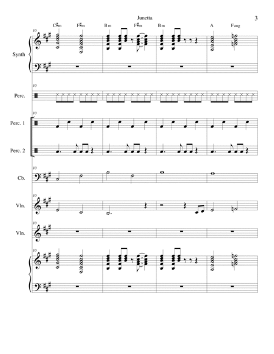 Junetta School and Community scores gallery preview page 3