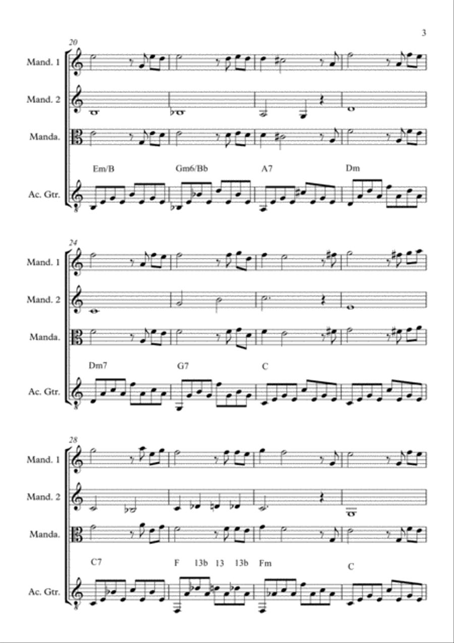 My Way Small Ensemble scores gallery preview page 3