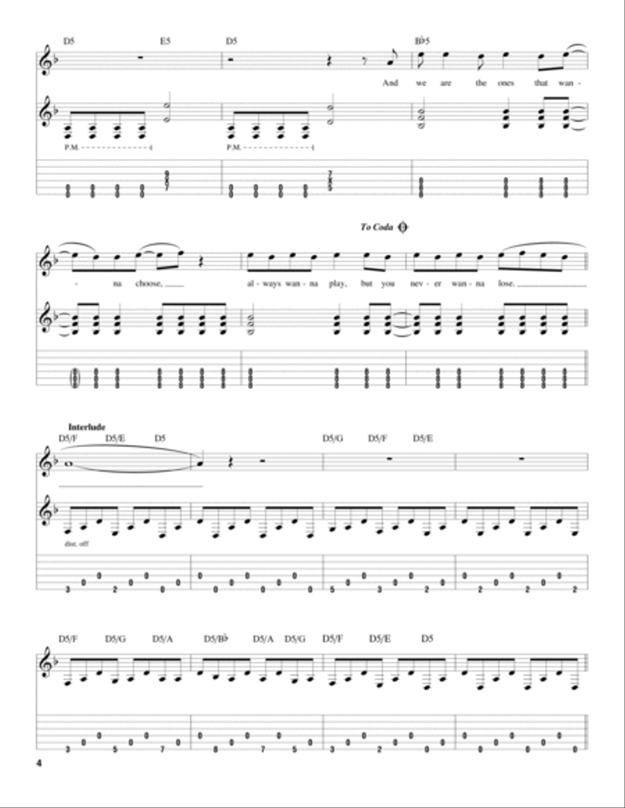 Soad aerials online guitar tab