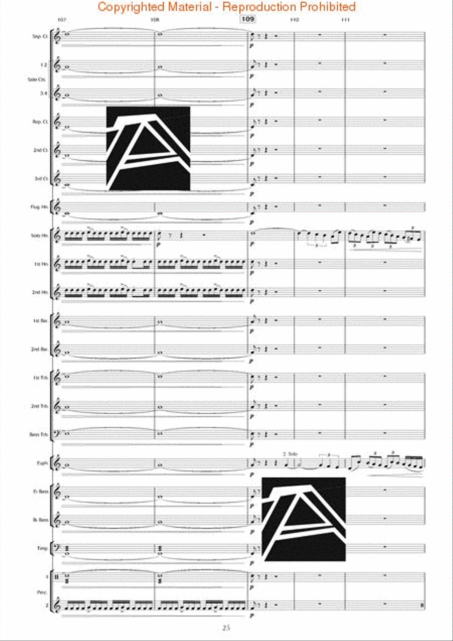 Surround Sound Brass Band scores gallery preview page 26