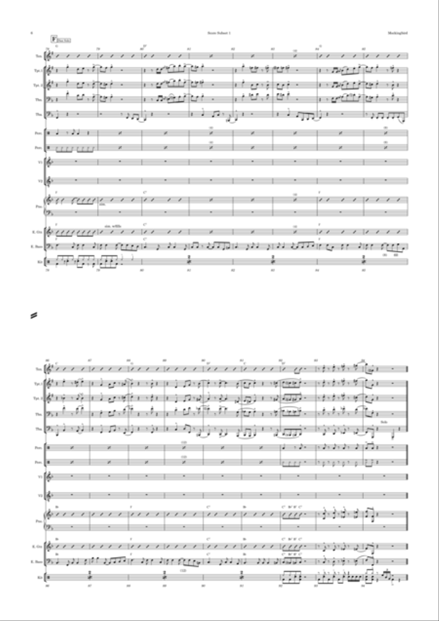 Mockingbird School and Community scores gallery preview page 6